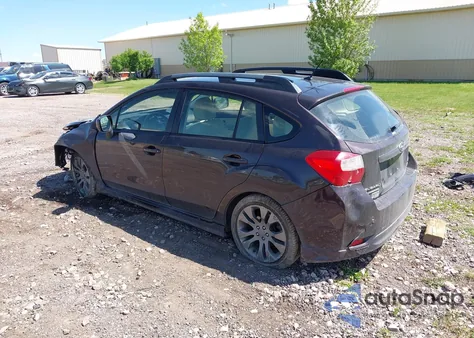 2013 Subaru Impreza 2.0I Sport Premium из США, поврежденный, VIN JF1GPAL61D2863759